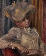 Pierre-Auguste Renoir Woman with a Hat Germany oil painting artist